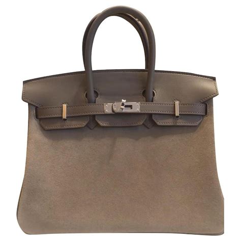 hermes grizzly leather bag